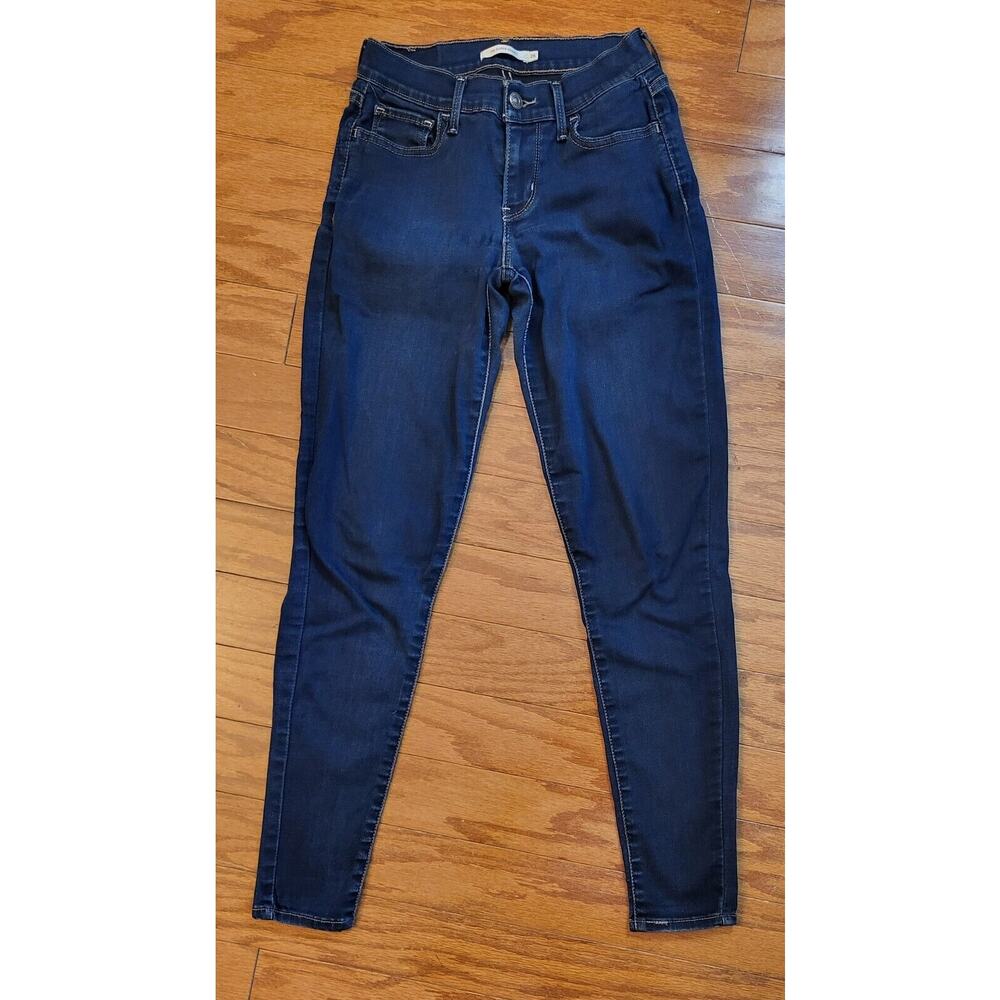 Levi's 710 Super Skinny Low-Rise Women Size 26 Jeans Denim Dark Wash 24W x 28L